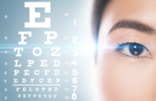 視力検査のマークと眼